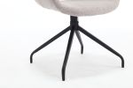 TS Teddy Velvet Upholstered Chair with Metal Legs,Modern Accent Without Wheels, Home Office Chair Desk Chair Computer Task Chair with 360 Degree Rotat