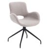 TS Teddy Velvet Upholstered Chair with Metal Legs,Modern Accent Without Wheels, Home Office Chair Desk Chair Computer Task Chair with 360 Degree Rotat