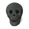 1/4/8/12pcs, Halloween Fire Pit Skull Ceramic Props,Reusable Fireproof Skull Fire Pit, Halloween Decor For Fire Pit ,Fireplace, Gas, Halloween Horror